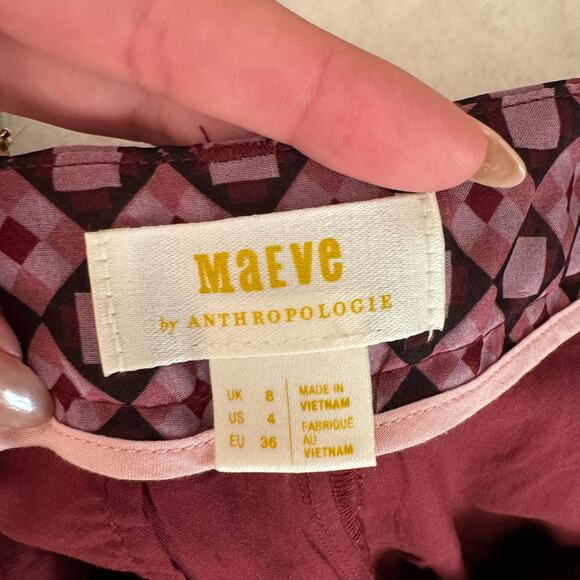 Maeve by Anthropologie Avery Wide Leg Trousers - Picture 8 of 12